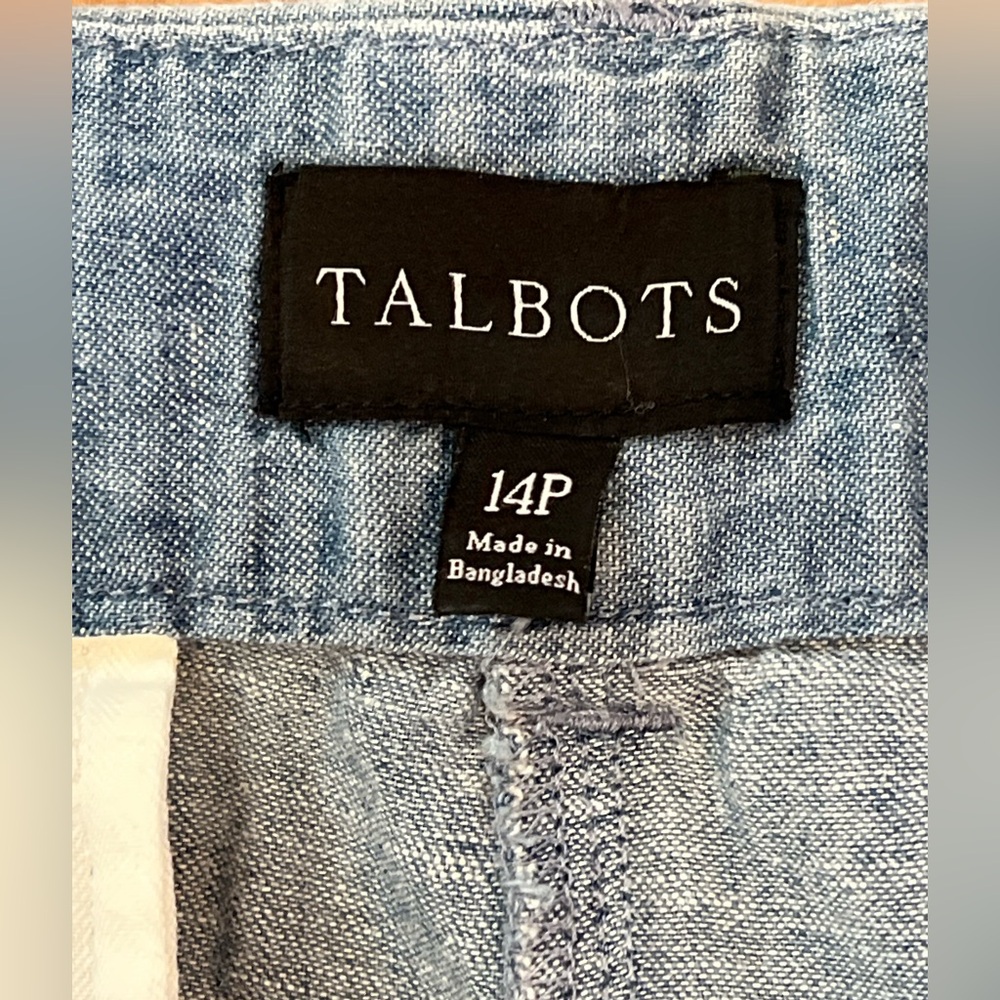Talbots Light Blue Denim Pants - Picture 6 of 13
